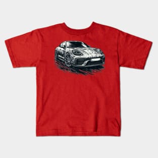 Porsche Panamera Kids T-Shirt